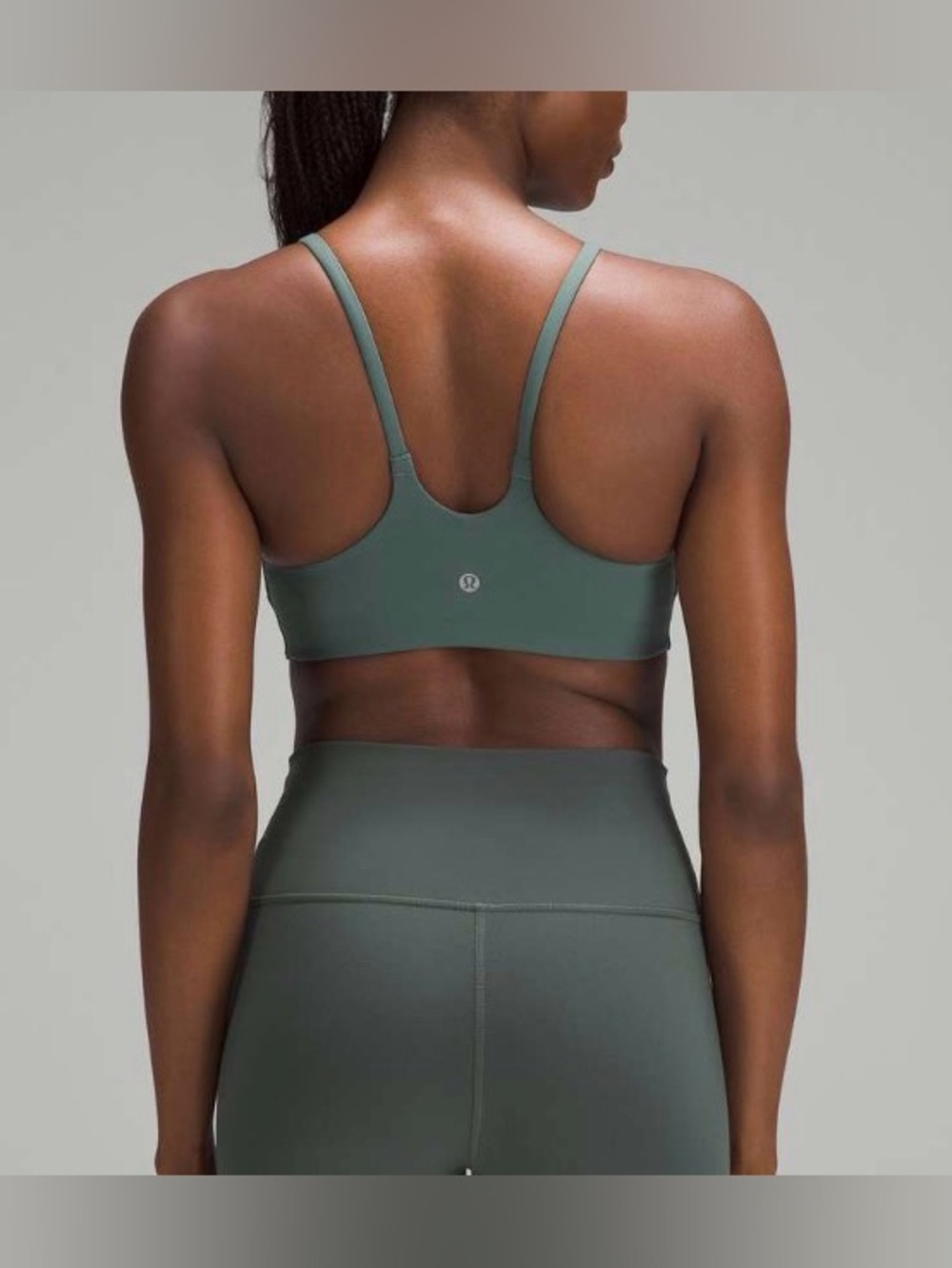 NWOT New Lululemon Wunder Train Strappy Racer Bra *Light Support, C/D Cup Medium - Picture 3 of 6